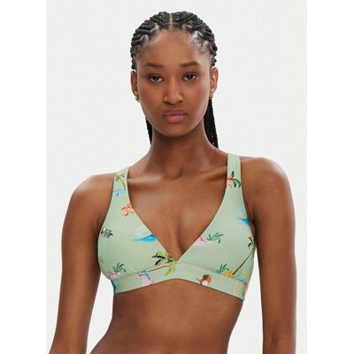 Seafolly Vrchný diel bikín Isla Palm 31514MF216 Zelená Ženy Seafolly Vrchný diel bikín Isla Palm 31514MF216 Zelená Ženy