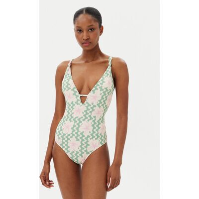 Roxy Bikiny Hibiscus Daze ERJX103713 Béžová Ženy Roxy Bikiny Hibiscus Daze ERJX103713 Béžová Ženy