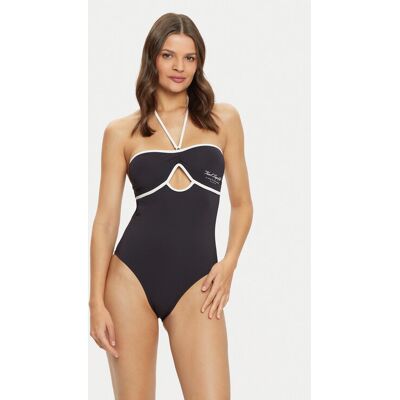 KARL LAGERFELD Bikiny A1W46031 Čierna Ženy KARL LAGERFELD Bikiny A1W46031 Čierna Ženy