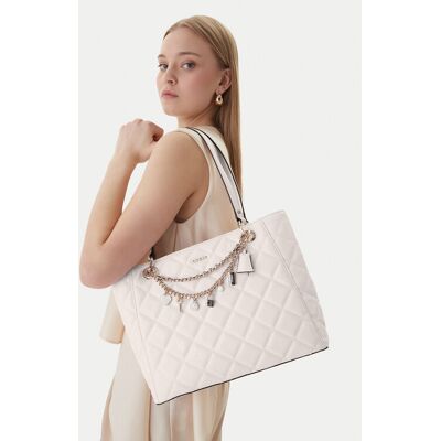 Guess Kabelka Libby HWGG99 12250 Biela Ženy Guess Kabelka Libby HWGG99 12250 Biela Ženy