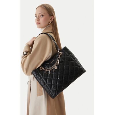 Guess Kabelka Libby HWGG99 12250 Čierna Ženy Guess Kabelka Libby HWGG99 12250 Čierna Ženy