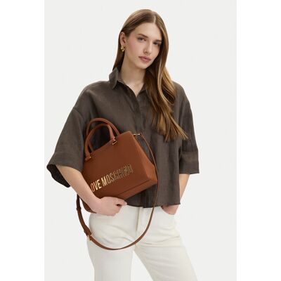 LOVE MOSCHINO Kabelka JC4022PP0OKD0200 Hnedá Ženy LOVE MOSCHINO Kabelka JC4022PP0OKD0200 Hnedá Ženy