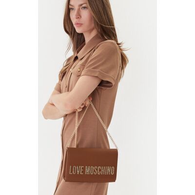 LOVE MOSCHINO Kabelka JC4121PP0NKD020A Hnedá Ženy LOVE MOSCHINO Kabelka JC4121PP0NKD020A Hnedá Ženy