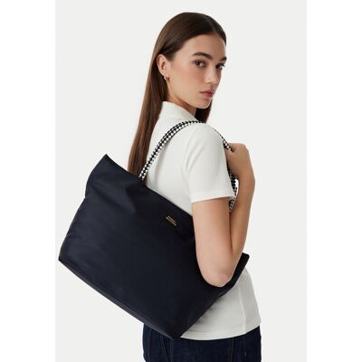 Tommy Hilfiger Kabelka Th Marina Hobo/Tote Nylon AW0AW18862 Tmavomodrá Ženy Tommy Hilfiger Kabelka Th Marina Hobo/Tote Nylon AW0AW18862 Tmavomodrá Ženy