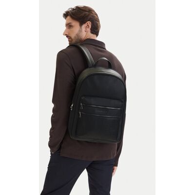 Tommy Hilfiger Ruksak Th Woven Backpack AM0AM14093 Čierna Muži Tommy Hilfiger Ruksak Th Woven Backpack AM0AM14093 Čierna Muži