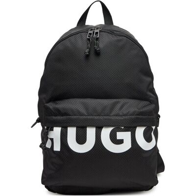 HUGO Ruksak Shaun 50541899 Čierna Muži HUGO Ruksak Shaun 50541899 Čierna Muži