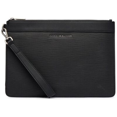 Tommy Hilfiger Taška cez rameno Th Business Saffiano Pouch AM0AM14823 Čierna Muži Tommy Hilfiger Taška cez rameno Th Business Saffiano Pouch AM0AM14823 Čierna Muži