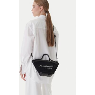 KARL LAGERFELD Kabelka B1W46067 Čierna Ženy KARL LAGERFELD Kabelka B1W46067 Čierna Ženy