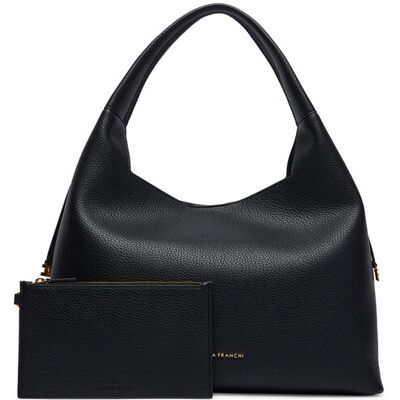 Elisabetta Franchi Kabelka BS-23A-66E2-V440 Čierna Ženy Elisabetta Franchi Kabelka BS-23A-66E2-V440 Čierna Ženy