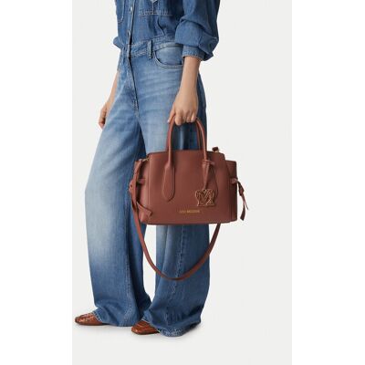 LOVE MOSCHINO Kabelka JC4055PP1PLL0200 Hnedá Ženy LOVE MOSCHINO Kabelka JC4055PP1PLL0200 Hnedá Ženy