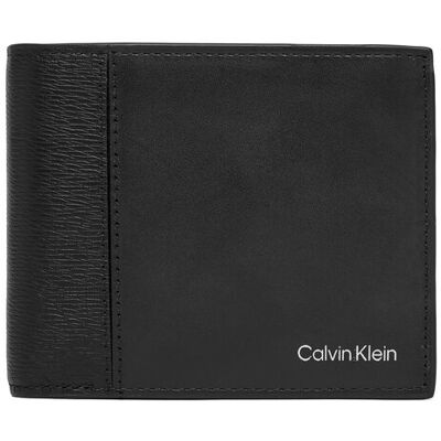 Calvin Klein Peňaženka Refined Mix Billfold W Coin LV04D1304G Čierna Muži Calvin Klein Peňaženka Refined Mix Billfold W Coin LV04D1304G Čierna Muži