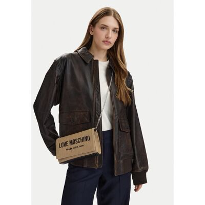 LOVE MOSCHINO Kabelka JC4232PP0OKB190A Béžová Ženy LOVE MOSCHINO Kabelka JC4232PP0OKB190A Béžová Ženy