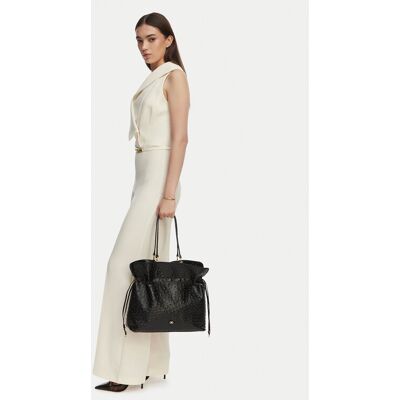 Elisabetta Franchi Kabelka BS-02N-62E2-V1000 Čierna Ženy Elisabetta Franchi Kabelka BS-02N-62E2-V1000 Čierna Ženy