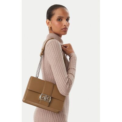 Armani Exchange Kabelka XW000070 AF12039 U6186 Svetlo hnedá Ženy Armani Exchange Kabelka XW000070 AF12039 U6186 Svetlo hnedá Ženy