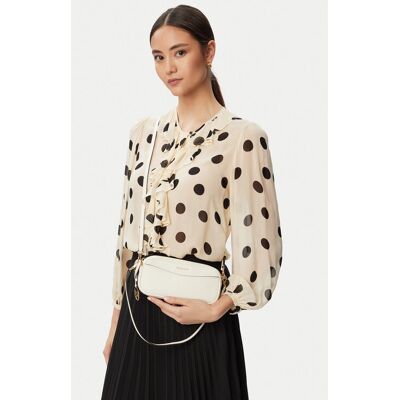 MICHAEL Michael Kors Kabelka May 32T6GX5C1L Biela Ženy MICHAEL Michael Kors Kabelka May 32T6GX5C1L Biela Ženy