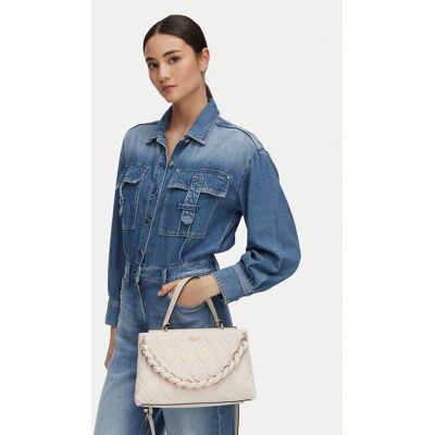 Guess Kabelka Maxine HWQG97 33050 Krémová Ženy Guess Kabelka Maxine HWQG97 33050 Krémová Ženy