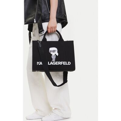 KARL LAGERFELD Kabelka A2W50047 Čierna Ženy KARL LAGERFELD Kabelka A2W50047 Čierna Ženy