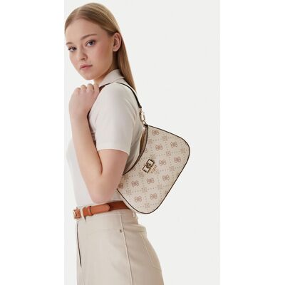 Guess Kabelka Emelie Logo HWGP99 28180 Écru Ženy Guess Kabelka Emelie Logo HWGP99 28180 Écru Ženy