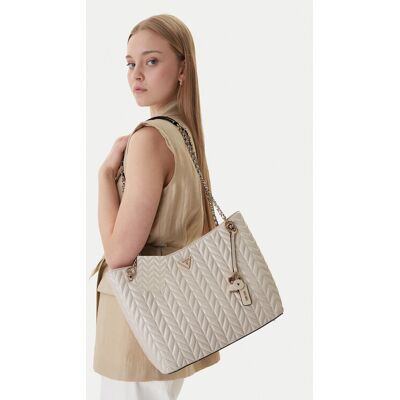 Guess Kabelka Cheryl HWTQ97 20220 Krémová Ženy Guess Kabelka Cheryl HWTQ97 20220 Krémová Ženy