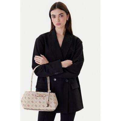 Guess Kabelka Carrie Logo HWGP98 98080 Écru Ženy Guess Kabelka Carrie Logo HWGP98 98080 Écru Ženy