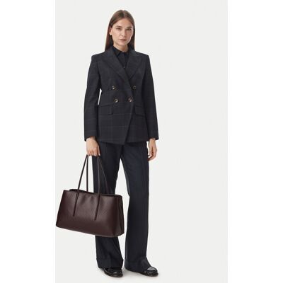 Calvin Klein Kabelka Emblem Aop Medium Work Tote LV04F3786G Bordová Ženy Calvin Klein Kabelka Emblem Aop Medium Work Tote LV04F3786G Bordová Ženy