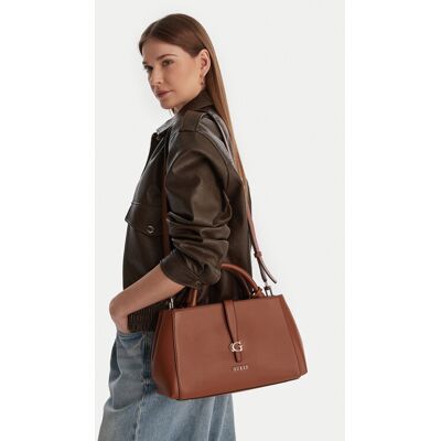 Guess Kabelka Carrie HWVG98 96060 Hnedá Ženy Guess Kabelka Carrie HWVG98 96060 Hnedá Ženy