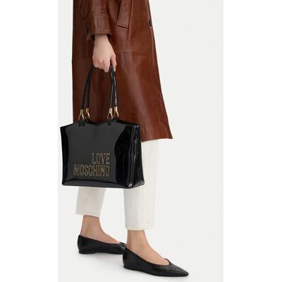 LOVE MOSCHINO Kabelka JC4247PP0OKE100A Čierna Ženy LOVE MOSCHINO Kabelka JC4247PP0OKE100A Čierna Ženy
