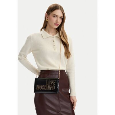 LOVE MOSCHINO Kabelka JC4251PP0OKE100A Čierna Ženy LOVE MOSCHINO Kabelka JC4251PP0OKE100A Čierna Ženy