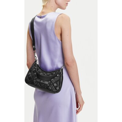 LOVE MOSCHINO Kabelka JC4152PP1MLA000B Čierna Ženy LOVE MOSCHINO Kabelka JC4152PP1MLA000B Čierna Ženy