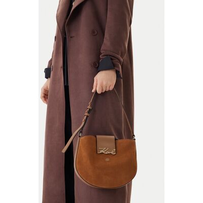 KARL LAGERFELD Kabelka B1W30196 Hnedá Ženy KARL LAGERFELD Kabelka B1W30196 Hnedá Ženy