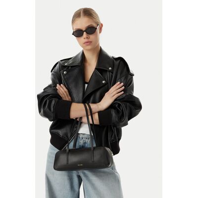 Calvin Klein Kabelka Foil Logo Bauletto LV04F3636G Čierna Ženy Calvin Klein Kabelka Foil Logo Bauletto LV04F3636G Čierna Ženy