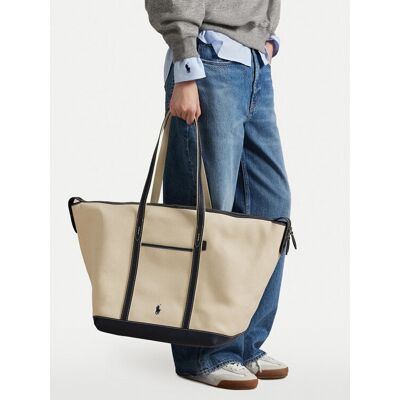 Polo Ralph Lauren Kabelka 428973072002 Béžová Ženy Polo Ralph Lauren Kabelka 428973072002 Béžová Ženy