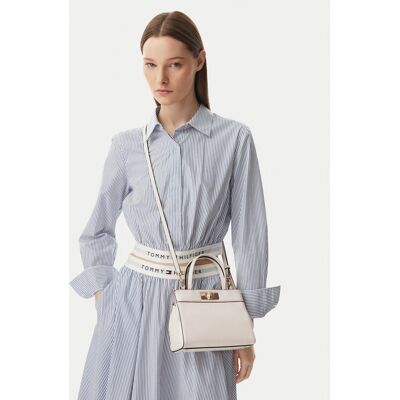 Tommy Hilfiger Kabelka Th Modern Mini Satchel AW0AW18726 Krémová Ženy Tommy Hilfiger Kabelka Th Modern Mini Satchel AW0AW18726 Krémová Ženy