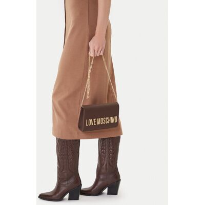LOVE MOSCHINO Kabelka JC4121PP0NKD031A Hnedá Ženy LOVE MOSCHINO Kabelka JC4121PP0NKD031A Hnedá Ženy