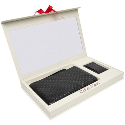 Calvin Klein Darčeková sada Zip Pouch + Cardcase Giftset LV04D0003G Čierna Ženy Calvin Klein Darčeková sada Zip Pouch + Cardcase Giftset LV04D0003G Čierna Ženy