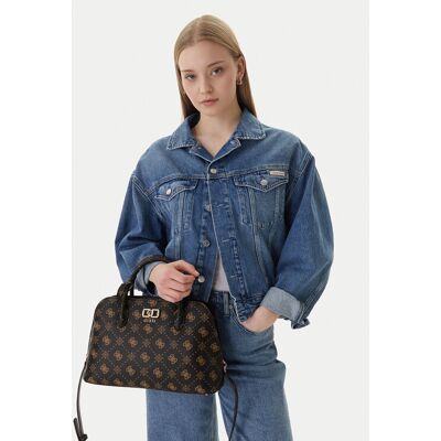 Guess Kabelka Emelie Logo HWGP99 28060 Hnedá Ženy Guess Kabelka Emelie Logo HWGP99 28060 Hnedá Ženy
