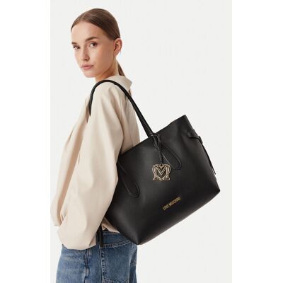 LOVE MOSCHINO Kabelka JC4059PP1PLL0000 Čierna Ženy LOVE MOSCHINO Kabelka JC4059PP1PLL0000 Čierna Ženy