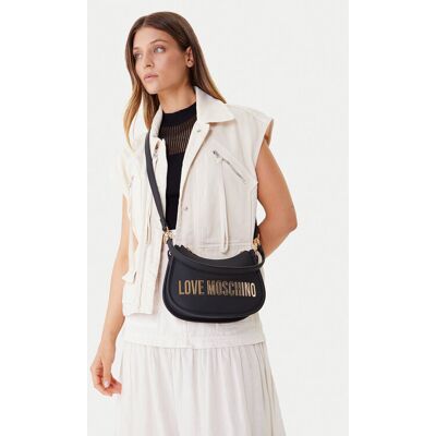 LOVE MOSCHINO Kabelka JC4027PP0NKD0000 Čierna Ženy LOVE MOSCHINO Kabelka JC4027PP0NKD0000 Čierna Ženy