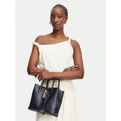 Furla Kabelka Goccia S WB01949 ARE000 KH 4852S Tmavomodrá Ženy Furla Kabelka Goccia S WB01949 ARE000 KH 4852S Tmavomodrá Ženy