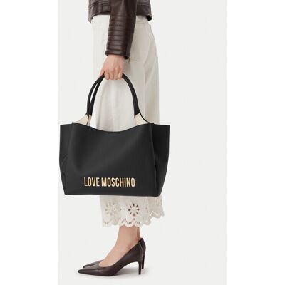 LOVE MOSCHINO Kabelka JC4107PP1PKD0000 Čierna Ženy LOVE MOSCHINO Kabelka JC4107PP1PKD0000 Čierna Ženy