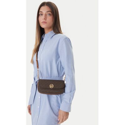MICHAEL Michael Kors Kabelka 32S6GY5C5B Hnedá Ženy MICHAEL Michael Kors Kabelka 32S6GY5C5B Hnedá Ženy