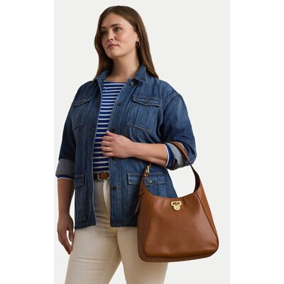 LAUREN RALPH LAUREN Kabelka Large Tanner Shoulder Bag 431956790001 Hnedá Ženy LAUREN RALPH LAUREN Kabelka Large Tanner Shoulder Bag 431956790001 Hnedá Ženy