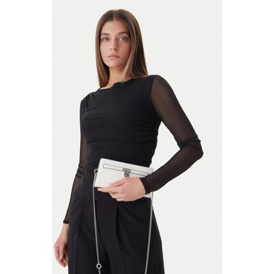MICHAEL Michael Kors Kabelka 32F5SNXC0L Biela Ženy MICHAEL Michael Kors Kabelka 32F5SNXC0L Biela Ženy
