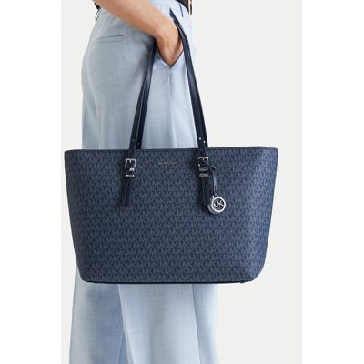 MICHAEL Michael Kors Kabelka Quinn 30T5SQNT9V Tmavomodrá Ženy MICHAEL Michael Kors Kabelka Quinn 30T5SQNT9V Tmavomodrá Ženy