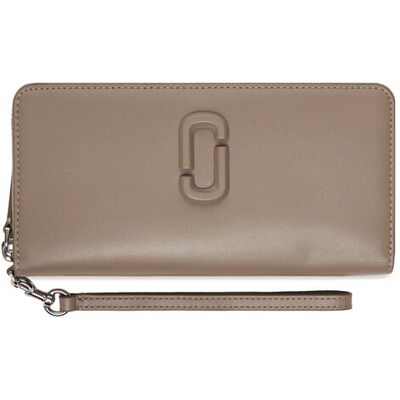 Marc Jacobs Peňaženka The Covered J Marc Continental 2P4SMP013S02 Sivá Ženy Marc Jacobs Peňaženka The Covered J Marc Continental 2P4SMP013S02 Sivá Ženy