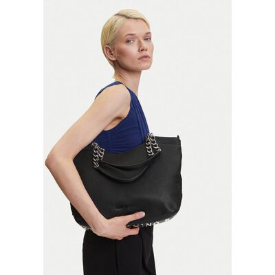 LOVE MOSCHINO Kabelka JC4031PP1MLT000B Čierna Ženy LOVE MOSCHINO Kabelka JC4031PP1MLT000B Čierna Ženy