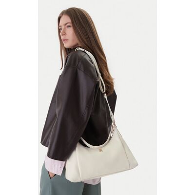 Tommy Hilfiger Kabelka Th Essential Shoulder Bag AW0AW18373 Béžová Ženy Tommy Hilfiger Kabelka Th Essential Shoulder Bag AW0AW18373 Béžová Ženy
