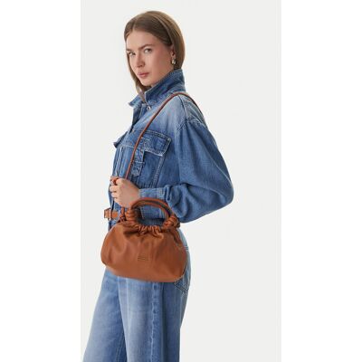 Tommy Hilfiger Kabelka Th Soft Leather Med Crossover AW0AW18369 Hnedá Ženy Tommy Hilfiger Kabelka Th Soft Leather Med Crossover AW0AW18369 Hnedá Ženy