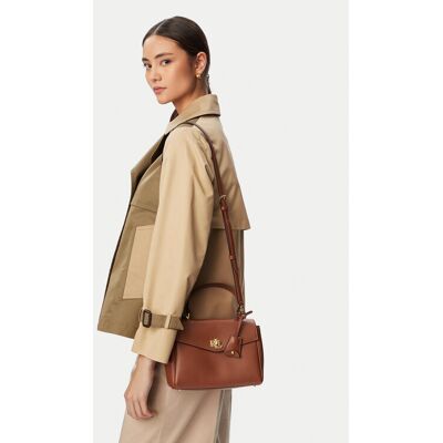 LAUREN RALPH LAUREN Kabelka 431P15611001 Hnedá Ženy LAUREN RALPH LAUREN Kabelka 431P15611001 Hnedá Ženy