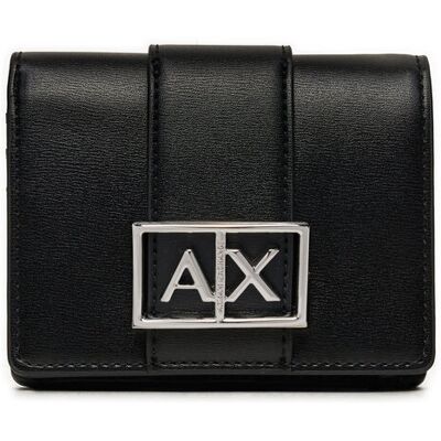 Armani Exchange Peňaženka XW000360 AF12039 UC001 Čierna Ženy Armani Exchange Peňaženka XW000360 AF12039 UC001 Čierna Ženy